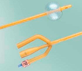 Bard Foley Catheter Bardex® I.C. 3-Way Standard Tip 5 cc Balloon 22 Fr. Latex