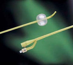 Bard Foley Catheter Bardex® I.C. 2-Way Coude Tip 5 cc Balloon 24 Fr. Silver Hydrogel Coated Latex