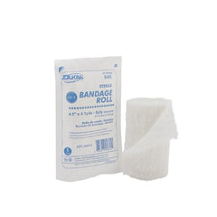 Dukal Fluff Bandage Roll Dukal™ Cotton 6-Ply 4-1/2 Inch X 4-1/10 Yard Roll Shape Sterile