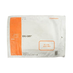 Smith & Nephew Wound Dressing Exu-Dry Polyethylene / Rayon / Cellulose 9 X 15 Inch
