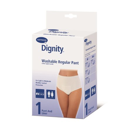 Hartmann Dignity® Protective Underwear with Liner Unisex Cotton / Polyester Small Pull On Reusable - M-362705-1468 - Each