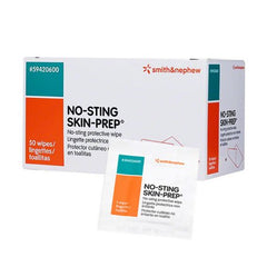 Smith & Nephew Skin Barrier Wipe No-Sting Skin-Prep 75 to 100% Strength Hexamethyldisiloxane / Acrylate Copolymer Individual Packet Sterile