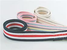 Alimed Gait / Transfer Belt AliMed® 70 Inch Length Pinstripe Cotton