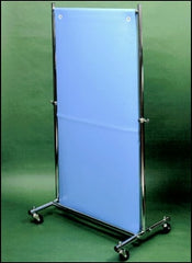 Wolf X-Ray X-Ray Shield Adjustable, 48 H X 26-3/4 W X 18 D Inch, .25 mm Lead Protection Vinyl, Chrome Frame, 4 Wheels