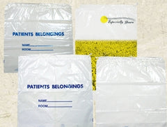 Donovan Industries Patient Belongings Bag 7 X 20 X 22 Inch Drawstring Closure White - M-365517-3295 - Case of 500