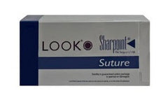 Surgical Specialties Suture with Needle PolySyn™ Absorbable Coated Undyed Suture Braided Polyglycolic Acid Suture Size 5 - 0 10 Inch Suture 1-Needle 39 mm Length 3/8 Circle Reverse Cutting Needle