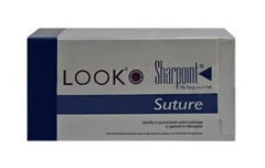 Surgical Specialties Suture with Needle PolySyn™ Absorbable Coated Undyed Suture Braided Polyglycolic Acid Suture Size 4 - 0 10 Inch Suture 1-Needle 39 mm Length 3/8 Circle Reverse Cutting Needle