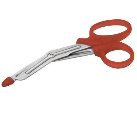 American Diagnostic Corp Utility Shears MiniMedicut™ Nurse 5-1/2 Inch Length Stainless Steel / Polypropylene NonSterile Finger Ring Handle Angled Blunt Tip / Blunt Tip - M-366723-2756 - Each