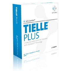 Systagenix Wound Management Foam Dressing TIELLE™ Plus 5-7/8 X 5-7/8 Inch Square Adhesive with Border Sterile