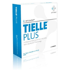 Systagenix Wound Management Foam Dressing TIELLE™ Plus 5-7/8 X 5-7/8 Inch Square Adhesive with Border Sterile