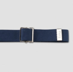 Posey Gait Belt Posey® 51 Inch Length Navy Cotton