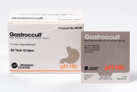 Hemocue Rapid Test Kit Gastroccult® Antacid Prophylaxis Monitor Gastric Occult Blood and pH Test Gastric Aspirate / Vomitus Sample 40 Tests