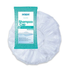 Sage Products Shampoo Cap Comfort® 1 per Pack Individual Packet Powder Scent