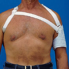 Patterson Medical Supply Hemi Arm Sling Rolyan® Hemi Sling II D-Ring / Hook and Loop Strap Closure Large