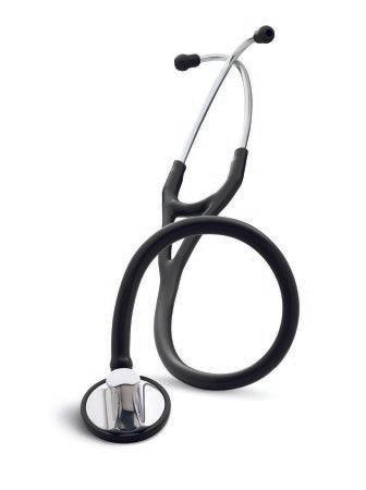 3M Cardiology Stethoscope 3M™ Littmann® Master Cardiology™ Black 1-Tube 27 Inch Tube Single Head Chestpiece