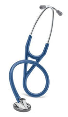 3M Cardiology Stethoscope 3M™ Littmann® Master Cardiology™ Blue 1-Tube 27 Inch Tube Single Head Chestpiece