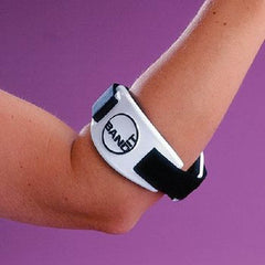 Patterson Medical Supply Elbow Band Band It™ Tennis Black / White
