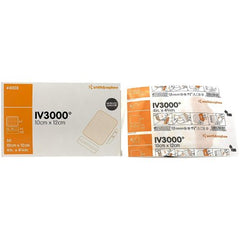 Smith & Nephew IV Dressing IV3000™ 4 X 4-3/4 Inch Rectangle Sterile