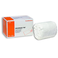Smith & Nephew Impregnated Dressing Viscopaste® PB7 3 Inch X 10 Yard Open Weave Fabric Zinc Paste
