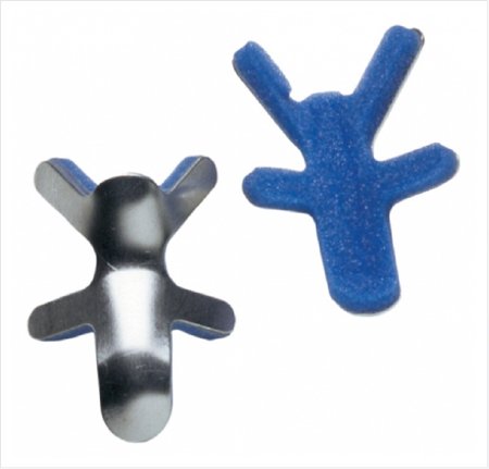 DJO Finger Splint ProCare® Large Fold-Over Left Hand Blue / Silver