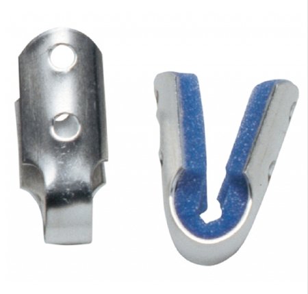 DJO Finger Splint ProCare® Large Without Fastening Blue / Silver