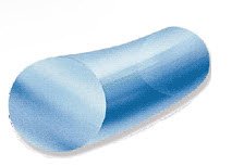 Suture with Needle Prolene Nonabsorbable Uncoated Blue Suture Monofilament Polypropylene Suture Size 9 - 0 6 Inch Suture Double-Armed 6.5 mm Length 3/8 Circle Micropoint - Spatula Needle