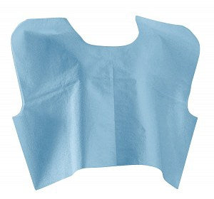 HPK Industries Exam Cape Blue One Size Fits Most Front / Back Opening Without Closure Female