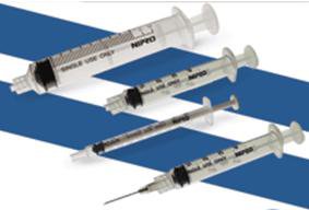 Nipro Medical General Purpose Syringe Nipro™ 5 mL Convenience Tray Luer Slip Tip Without Safety