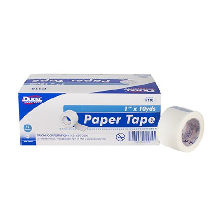 Dukal Medical Tape Dukal™ Microporous Paper 1 Inch X 10 Yard White NonSterile