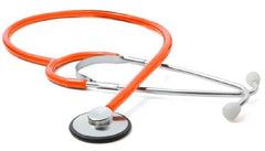 American Diagnostic Corp Classic Stethoscope Proscope™ 660 Orange 1-Tube 21 Inch Tube Single Head Chestpiece