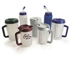 Care Line Graduated Tumbler 10 oz. Clear Plastic Disposable