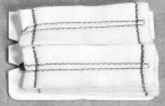 Teleflex Medical Surgical Neuro Sponge Gardlok® X-Ray Detectable Cotton 1 X 3 Inch 10 Count Card Sterile