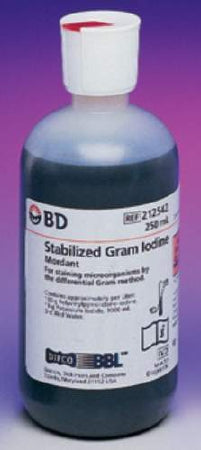 BD Gram Iodine Stain BD BBL™ 4 X 250 mL