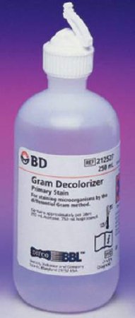 BD Gram Stain Decolorizer BD BBL™ 4 X 250 mL