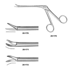 Miltex Nasal Scissors Miltex® 4-1/2 Inch Length OR Grade German Stainless Steel NonSterile Finger Ring Handle Straight Blade Blunt Tip / Blunt Tip - M-387320-1494 - Each