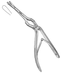 Septum Forceps Miltex® Jansen-Middleton 7-1/2 Inch Length OR Grade German Stainless Steel Thru-Cutting Jaws 14 x 4 mm