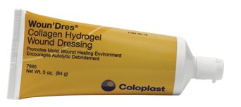 Coloplast Collagen Hydrogel Dressing Woun'dres® 3 oz.