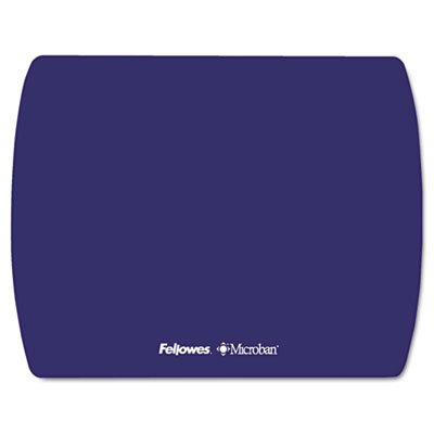Fellowes® Microban Ultra Thin Mouse Pad, Sapphire Blue