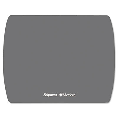 Fellowes® Microban Ultra Thin Mouse Pad, Graphite
