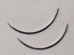 Suture Needle Richard-Allan® 3/8 Circle Taper Point-Heavy Needle Mayo Catgut Type Size 4 Needle