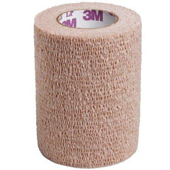 3M Cohesive Bandage 3M™ Coban™ LF 3 Inch X 5 Yard Standard Compression Self-adherent Closure Tan NonSterile