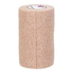 3M Cohesive Bandage 3M™ Coban™ LF 4 Inch X 6-1/2 Yard Standard Compression Self-adherent Closure Tan NonSterile