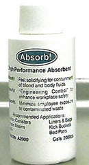 Northfield Manufacturing Spill Control Solidifier Absorb! 2000cc Bottle - M-388914-3218 - Case of 125