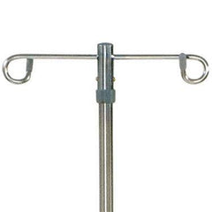 4-Leg Heavy Base IV Stand with 2 Hooks 2 Hooks ,1 Each - Axiom Medical Supplies