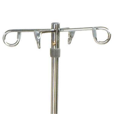 4-Leg Heavy Base IV Stand with 4 Hooks 4 Hooks ,1 Each - Axiom Medical Supplies