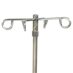 4-Leg Heavy Base IV Stand with 4 Hooks 4 Hooks ,1 Each - Axiom Medical Supplies