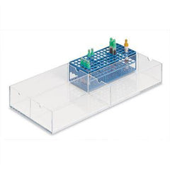 MarketLab Tube Rack Holder 4-Place • Holds 240–360 Tubes • 8.5"W x 20"L x 2.5"H ,1 Each - Axiom Medical Supplies