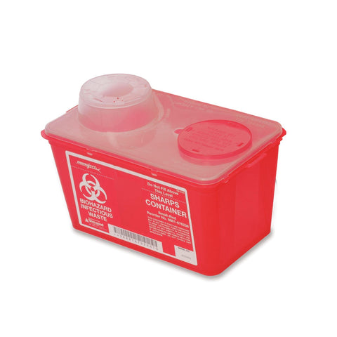 4 Quart Chimney Top Sharps Container 4qt Chimney-Top ,40 / pk - Axiom Medical Supplies