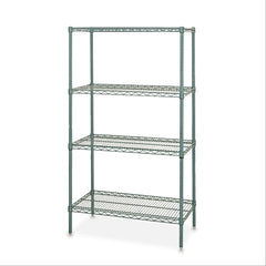 4-Shelf Epoxy Wire Rack Shelving 60"W x 18"D ,1 Each - Axiom Medical Supplies