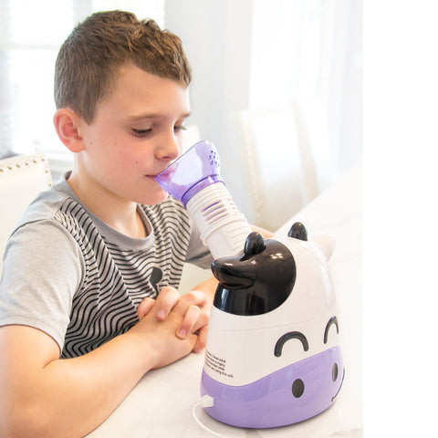 HealthSmart Margo Moo Steam Inhaler Vaporizer for Kids AM-40-750-000